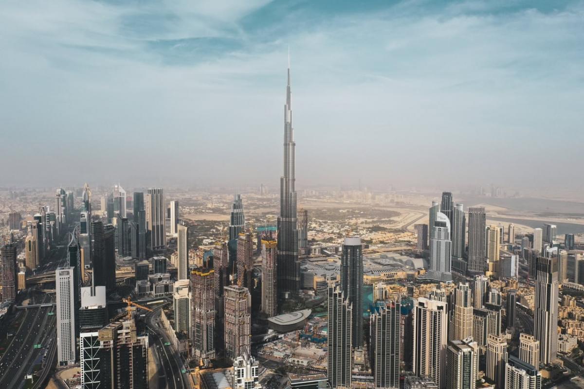 aerial photo of city under the blue sky 1