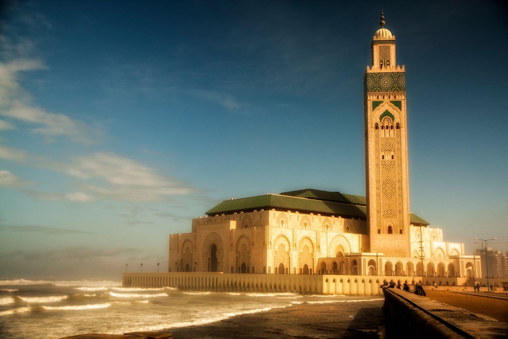La moschea di Hassan II era la moschea più grande in Africa prima della costruzione della Djamaa El Djazair  ad Algeri ©Jarek Knapik/500px