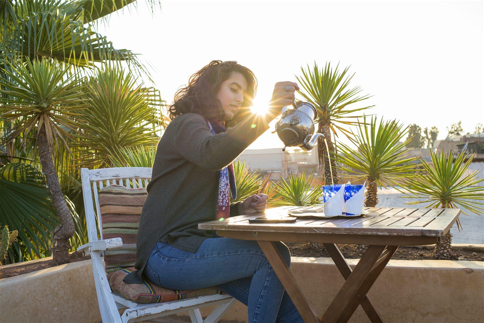 Moroccan mint tea is an integral part of daily life throughout the country © fotografixx / Getty Images