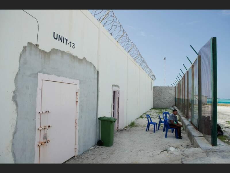 L’île-prison Maafushi, à deux heures de bateau de Malé, la capitale des Maldives.