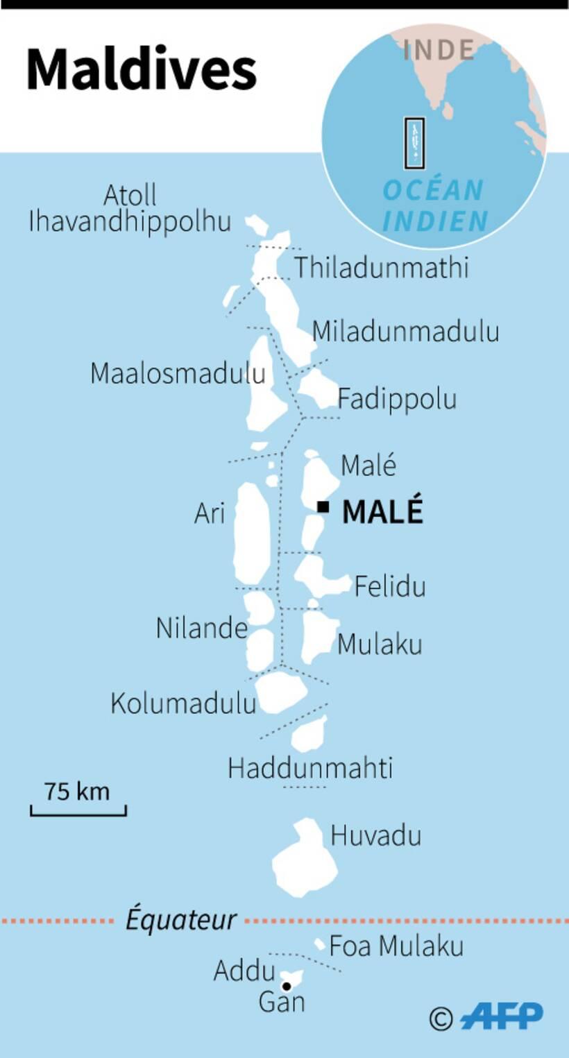 The Maldives, a tourist paradise threatened by rising sea levels